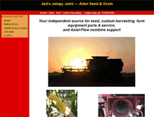 Tablet Screenshot of jedsjalopyjoint.com